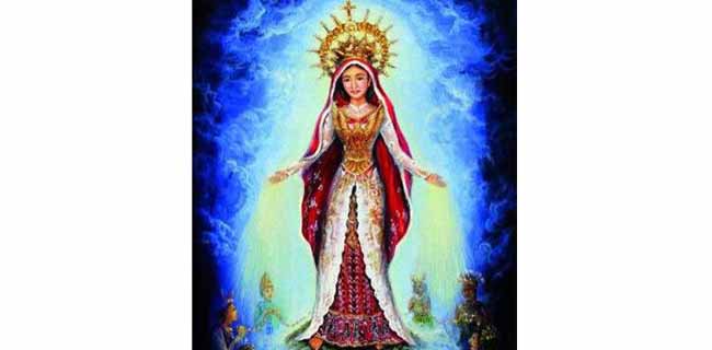 Demi Indonesia, Wajah Bunda Maria Dibuat Pribumi Dan Berbaju Merah Putih