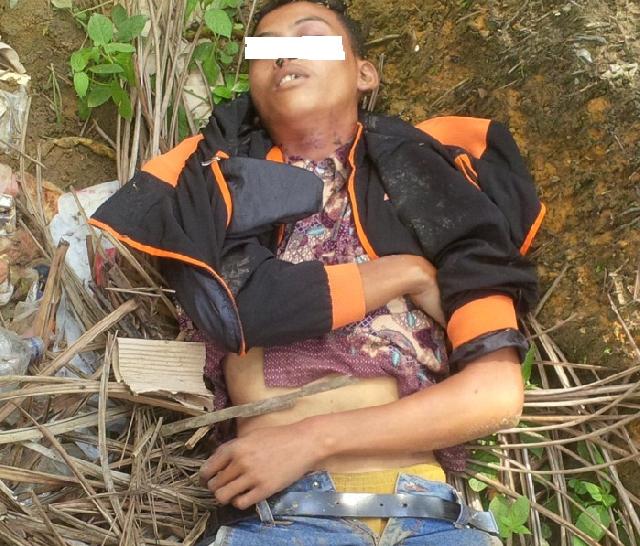 Mayat tanpa identitas ditemukan di jalan lintas Riau Sumut