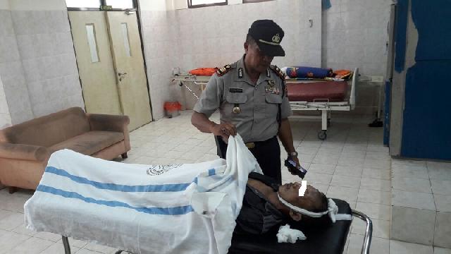 Geger ! Pria Asal Pekanbaru Meninggal di warung Lontong Bengkalis