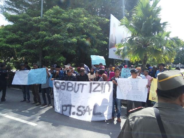 Masyarakat Minta Izin PT SAL Dicabut
