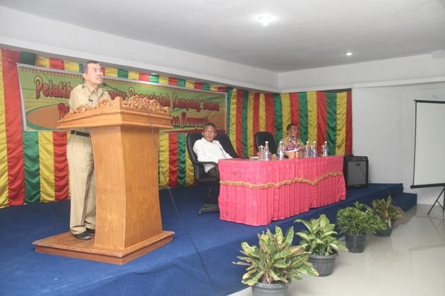 Bupati Buka Pelatihan Aparatur Pemerintah Kampung