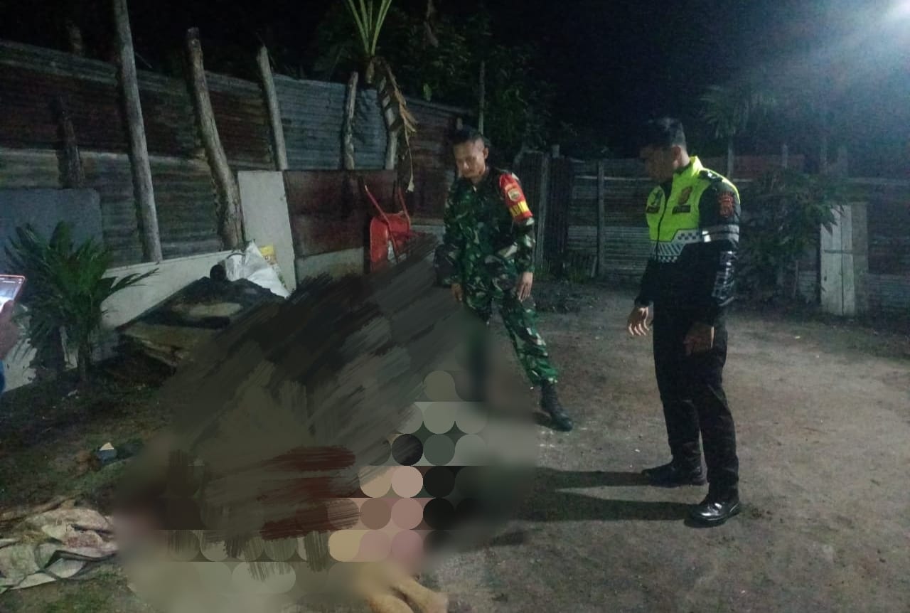 Bos Barang Rongsokan di Siak Ditemukan Tergeletak Bersimbah Darah
