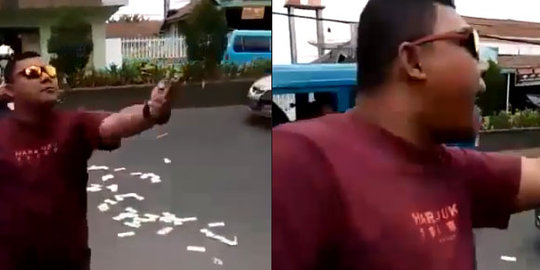 Usai Ngamuk Rusak Lapak Tukar Uang, Kini Baron Minta Maaf, Ini Videonya