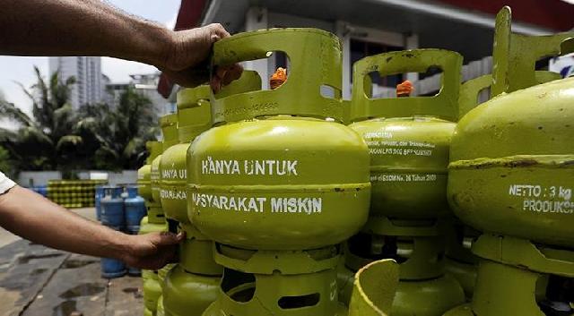 Kartu kendali tak Sesuai Harapan, Rumah Makan di Pekanbaru pakai gas elpiji 3 kg