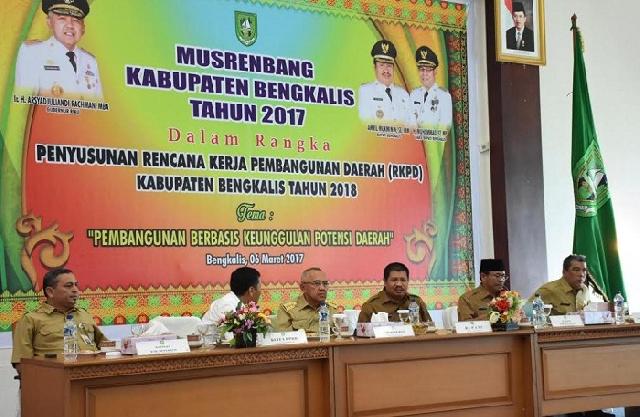 Sebuah Kehormatan, Musrenbang Bengkalis Dibuka Gubri