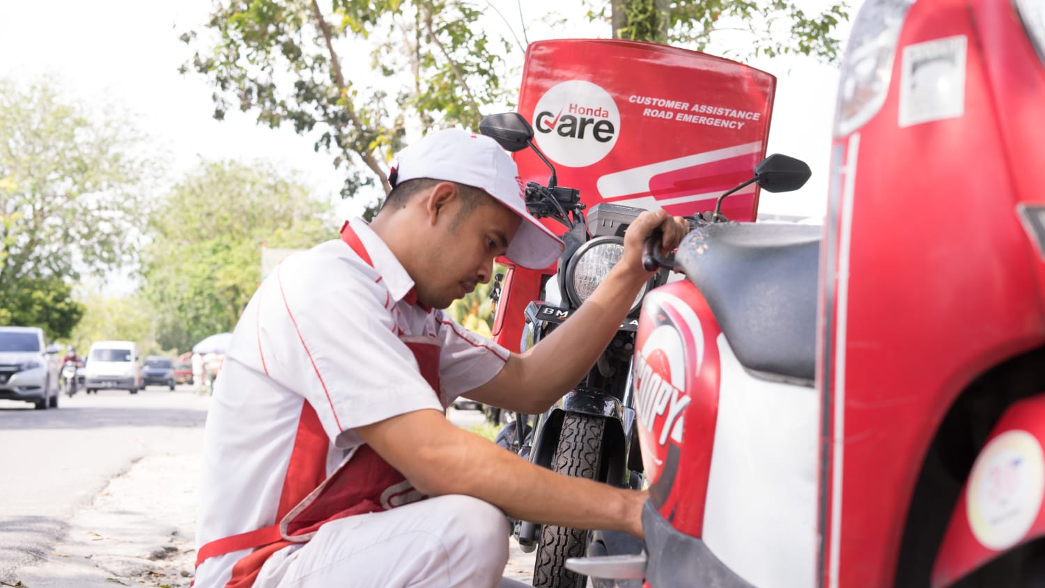 Solusi Tepat Keadaan Darurat, PT CDN Hadirkan Honda Care Ditengah Konsumen