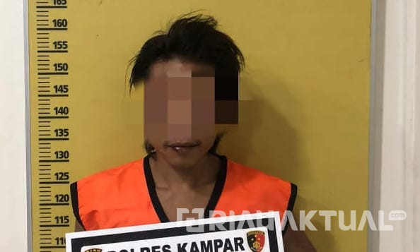Polisi Ditusuk Pengedar Narkoba di Kampar