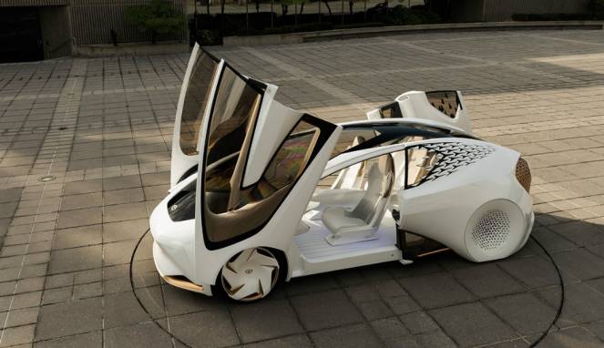 Canggih ! Toyota Pamer Mobil yang Bisa Ngobrol