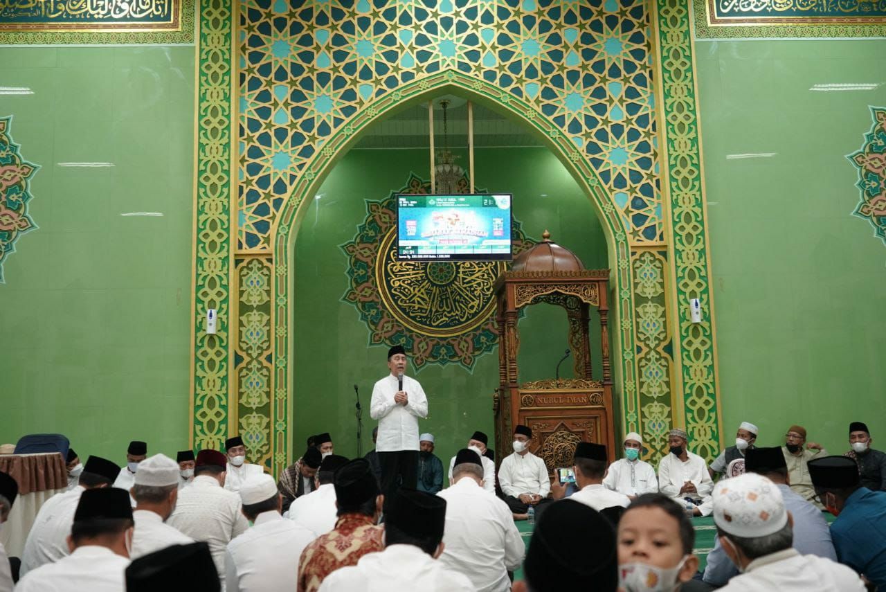Safari Ramadan di Pekanbaru, Gubri Sosialisasikan BRK Syariah