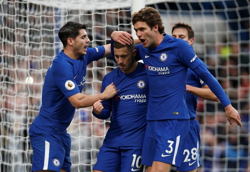 Eden Hazard Cetak Brace, Chelsea Bungkam Newcastle 3-1