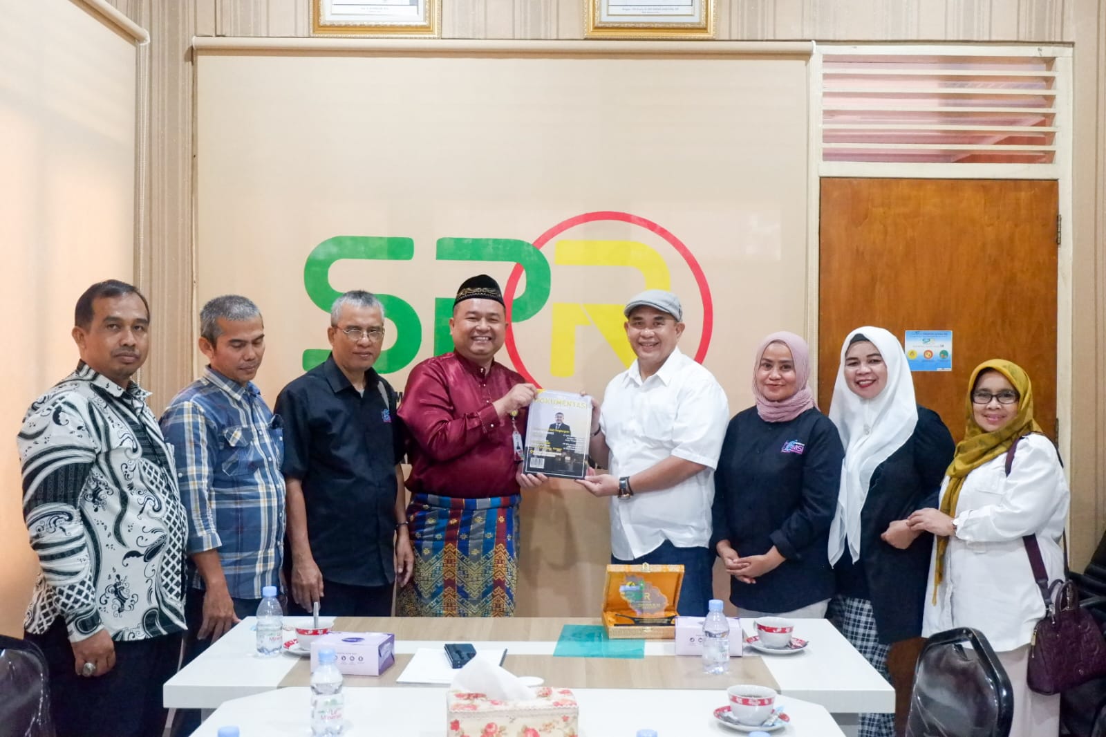 PT SPR Bicarakan Inisiatif Air Bersih Siap Minum dengan Pengurus SMSI Riau