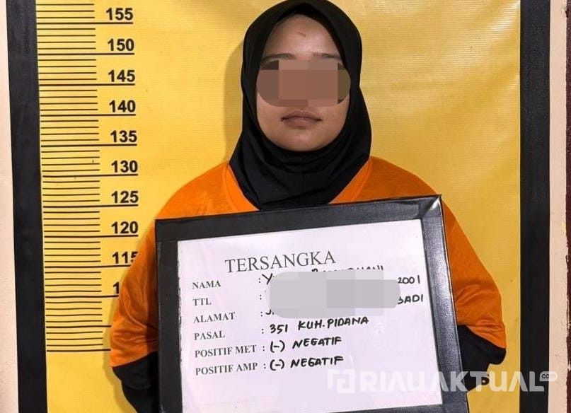 Mahasiswi Penikam di Bukit Raya Ditangkap, Motif Cemburu Terungkap