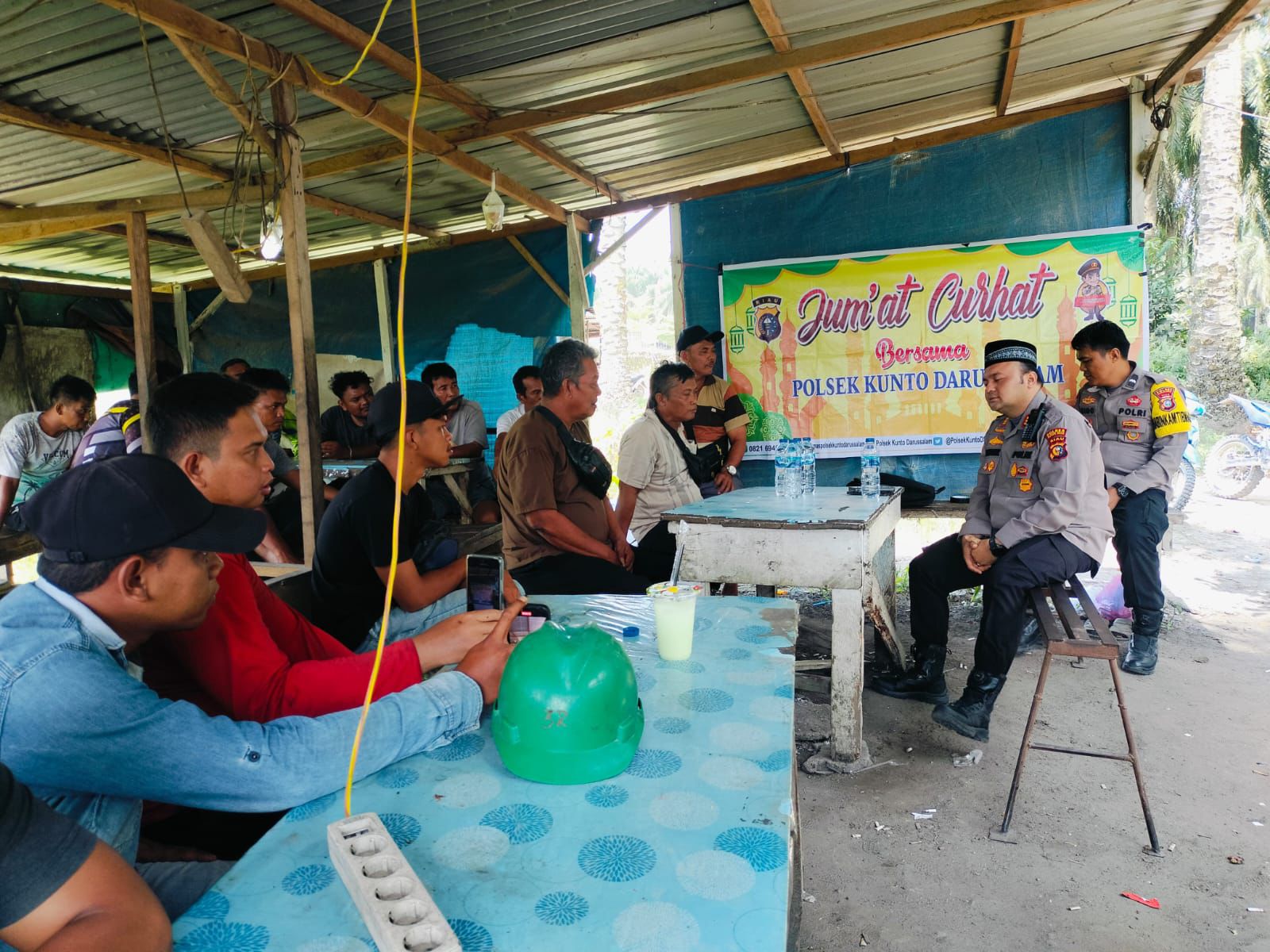 Polsek Kunto Darussalam Gelar Operasi Cooling System untuk Pilkada Damai