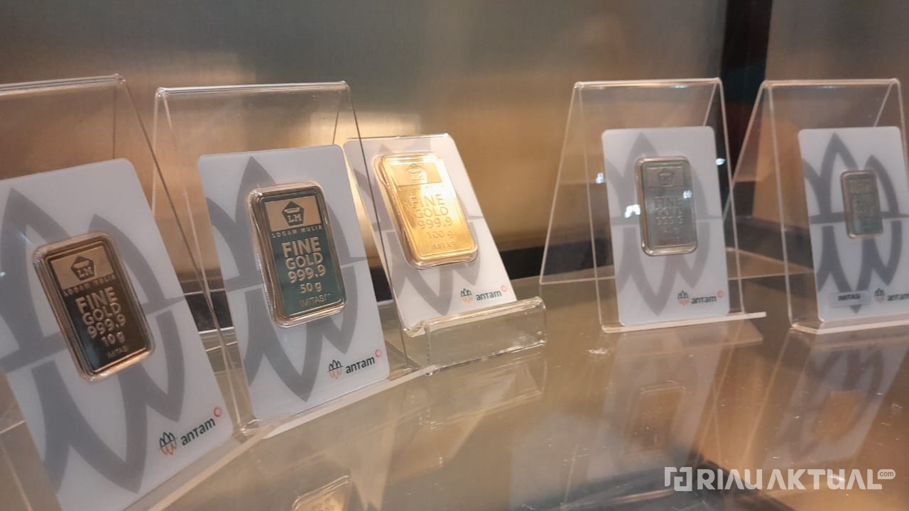 Harga Emas Antam Turun Rp 7 Ribu di Awal Pekan