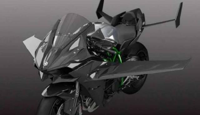 Kawasaki Siap Pamer Ninja H2R Bersayap