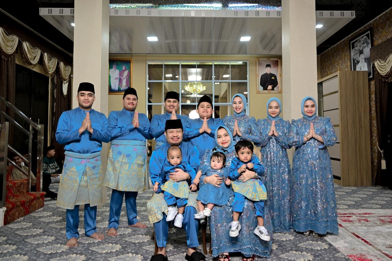 Ribuan Warga Hadiri Open House Bupati Bengkalis Kasmarni di Muara Basung