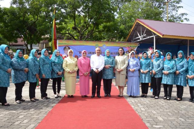 Ketua TP PKK Bengkalis Ikuti Jambore Tingkat Provinsi