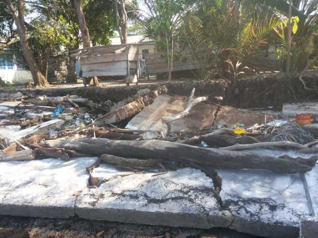 Abrasi Pantai Desa Muntai Bengkalis, Ancam Pemukiman Warga