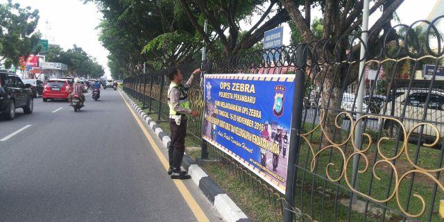 Siap-Siap 16-19 November Sat lantas Polresta Pekanbaru Gelar Operasi 'Zebra Siak 2016'