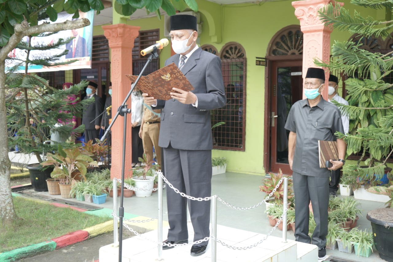 Bupati Asahan Pimpin Upacara Hari Amal Bakti Kementerian Agama  Ke-75