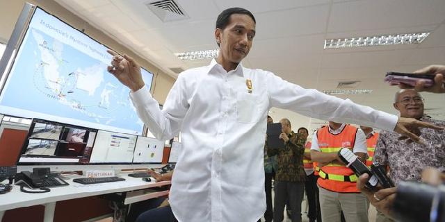Datangi Lokasi OPP di Kemenhub, Jokowi Dikritik Cari Sensasi