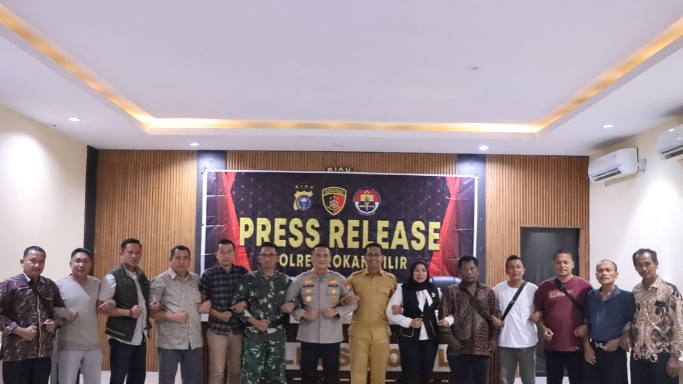 Kapolres Rohil Redam Konflik Masyarakat dan PT UTS, Mediasi Berujung Damai