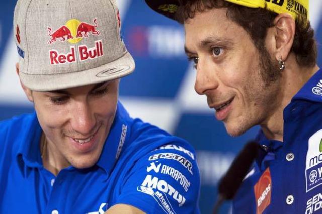 Marquez Ragukan Hubungan Baik Rossi-Vinales di Yamaha Awet