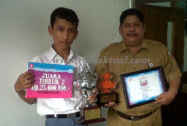 Siswa SMKN 7 Pekanbaru Juara II Animasi Tingkat Nasional