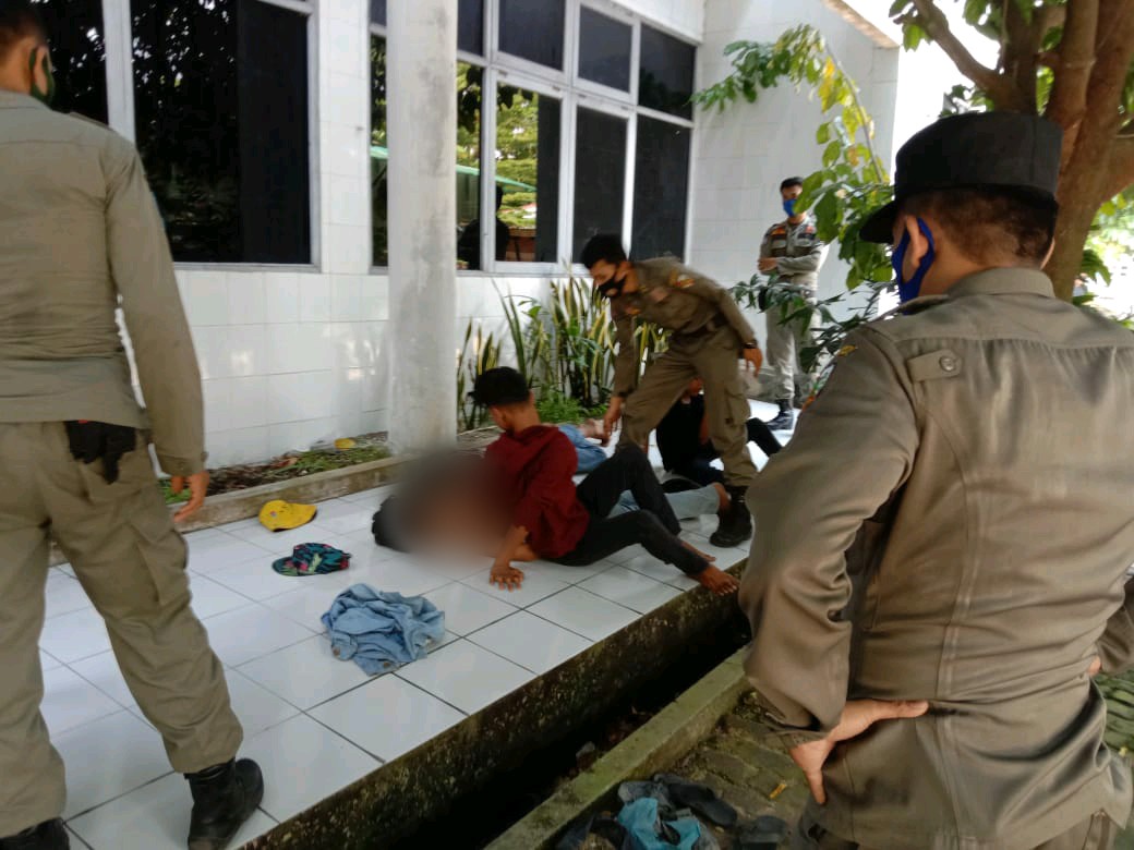 Tujuh Orang Anak Jalanan di Bawah Umur Diamankan Satpol PP Pekanbaru