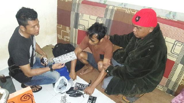 Polsek Payung Sekaki Bekuk Komplotan Curanmor Spesialis Kunci T