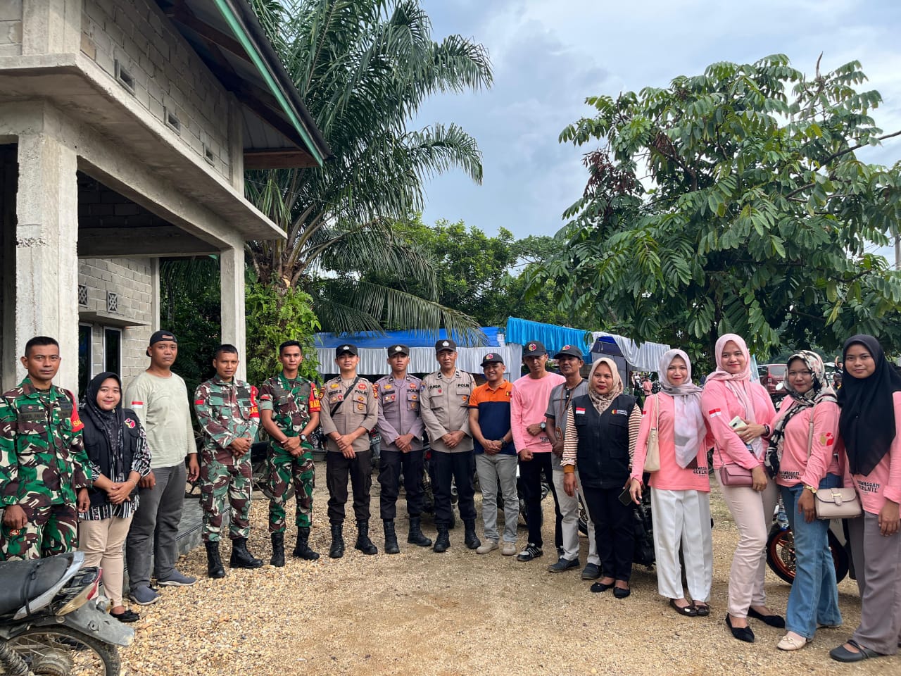 Polsek Jajaran Polres Kuansing Amankan Kampanye Paslon Cabup-Cawabup dalam Rangka Cooling System Pilkada 2024