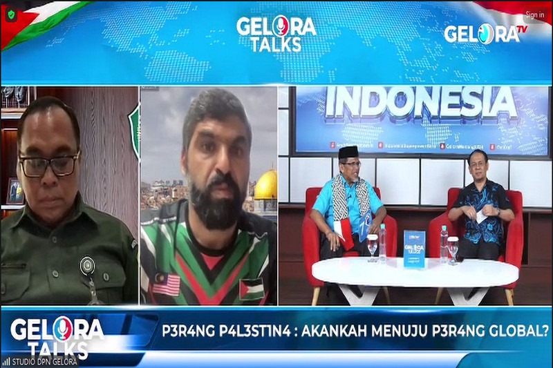 Partai Gelora : Perang Kawasan Buka Jalan Kemerdekaan Palestina