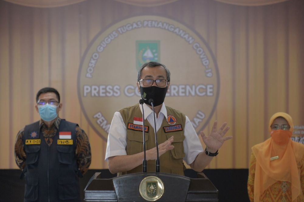 Gubernur Minta Belajar Tatap Muka Harus ada Izin Pemprov Riau