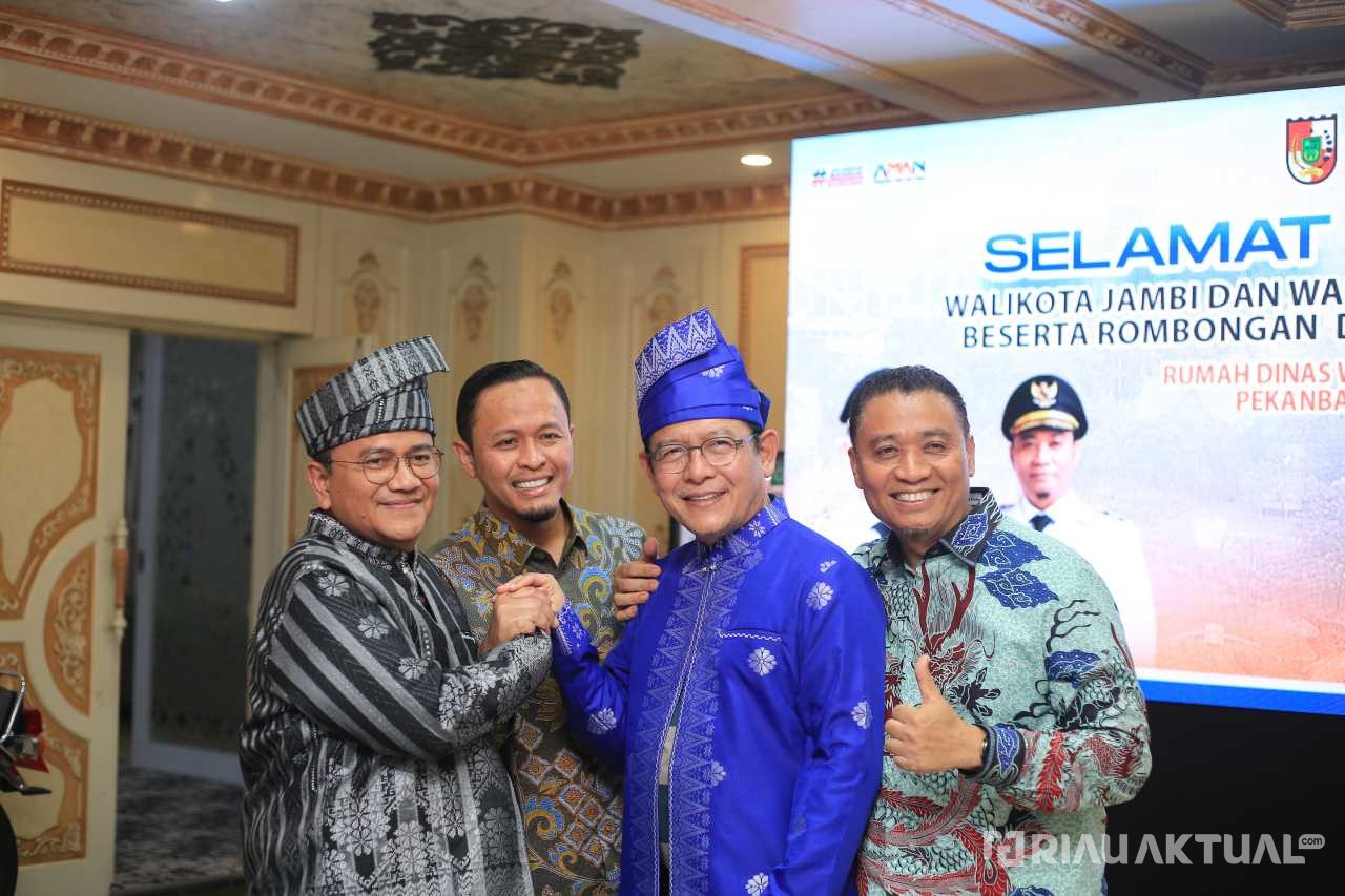 Wako Agung Paparkan Strategi Peningkatan PAD Hingga Pengelolaan Sampah ke Wako Jambi dan Payakumbuh