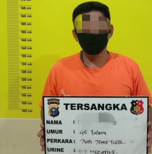 Polisi Ungkap Praktek Judi Togel di Pekanbaru