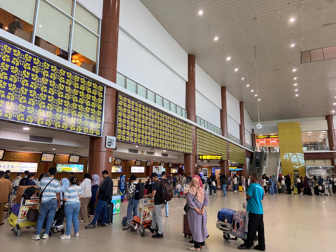 Long Weekend, Penumpang Bandara SSK II Pekanbaru Naik 5 Persen