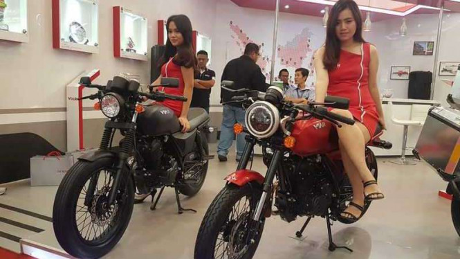 Bikin Pangling, Ada Motor Retro Harga Rp20 Juta di GIIAS