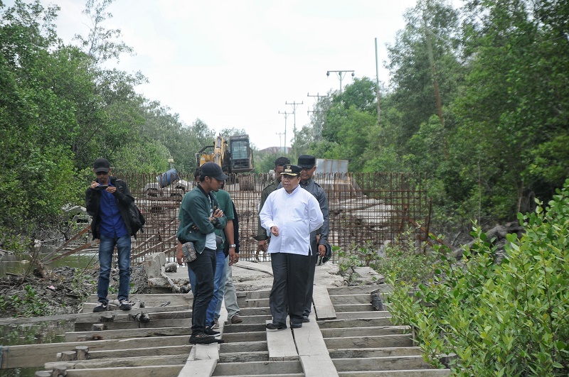 Bupati Minta Dinas PU Dorong Penuntasan Pembangunan Jalan Lingkar Dorak-Tanjung Mayat