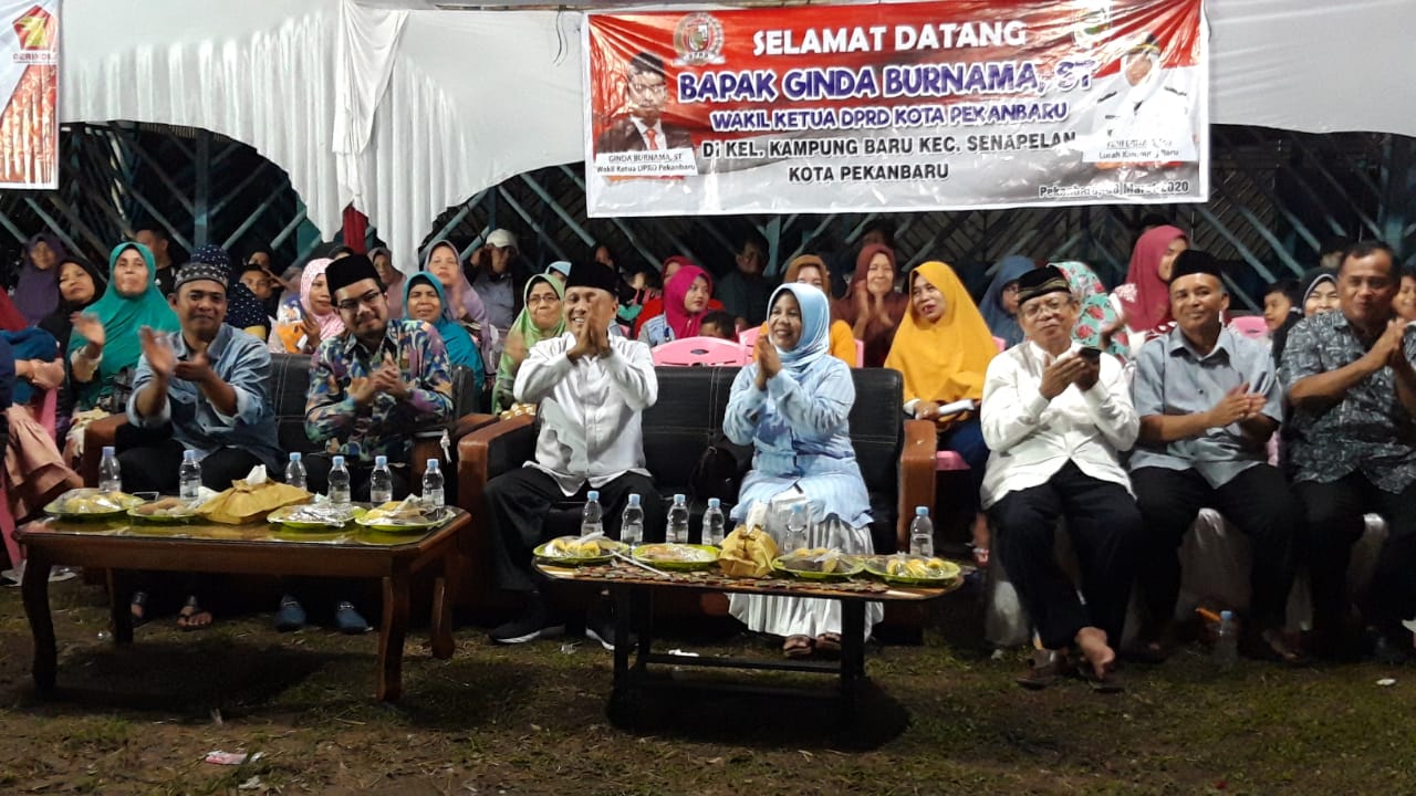 Wakil Ketua DPRD Pekanbaru Janji Wujudkan SMP Negeri Di Kelurahan Kampung Baru