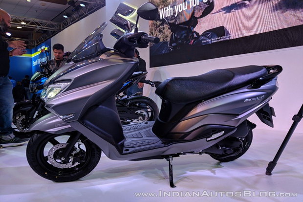 Pakai Mesin 125cc, Suzuki Perkenalkan Penantang Yamaha Lexi