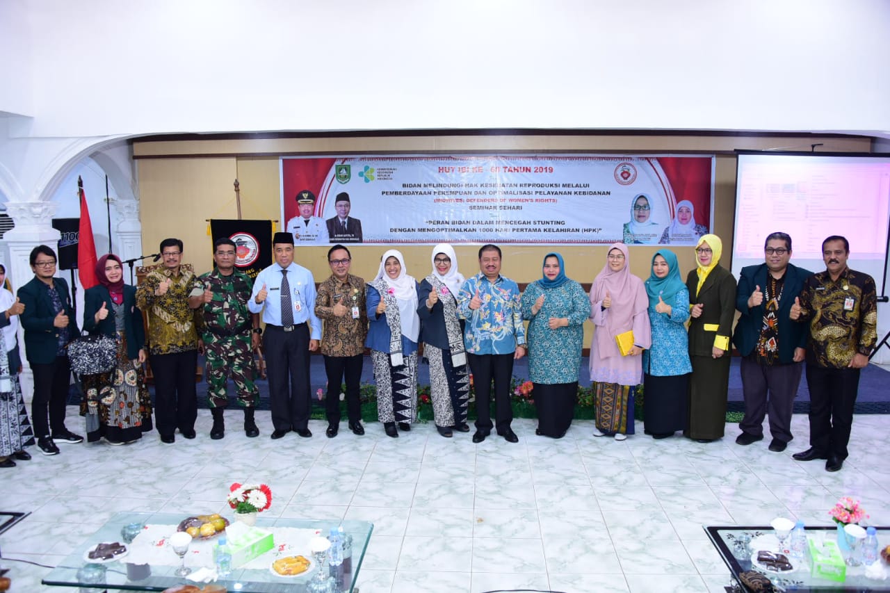 142 Bidan Bengkalis Hadir Dalam Acara Puncak Hari Ulang Tahun IBI ke-68