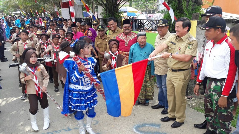 Wabup: Pawai Karnaval Merupakan Bentuk Nasionalisme Anak Bangsa