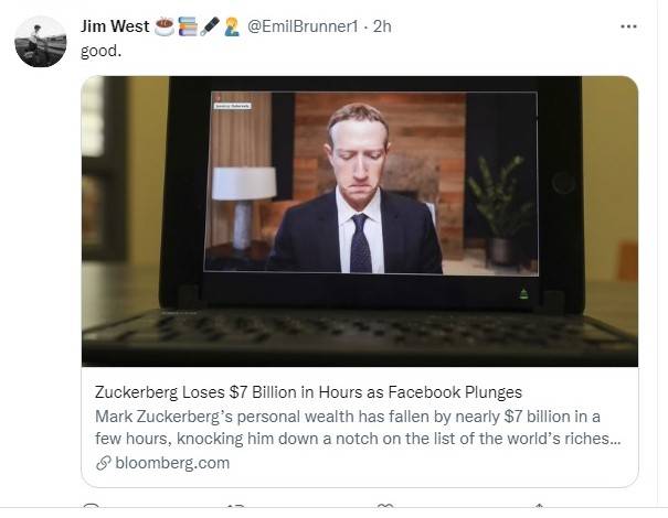 WhatsApp, Facebook dan Instagram Down, Mark Zuckerberg Rugi Rp99,5 Triliun