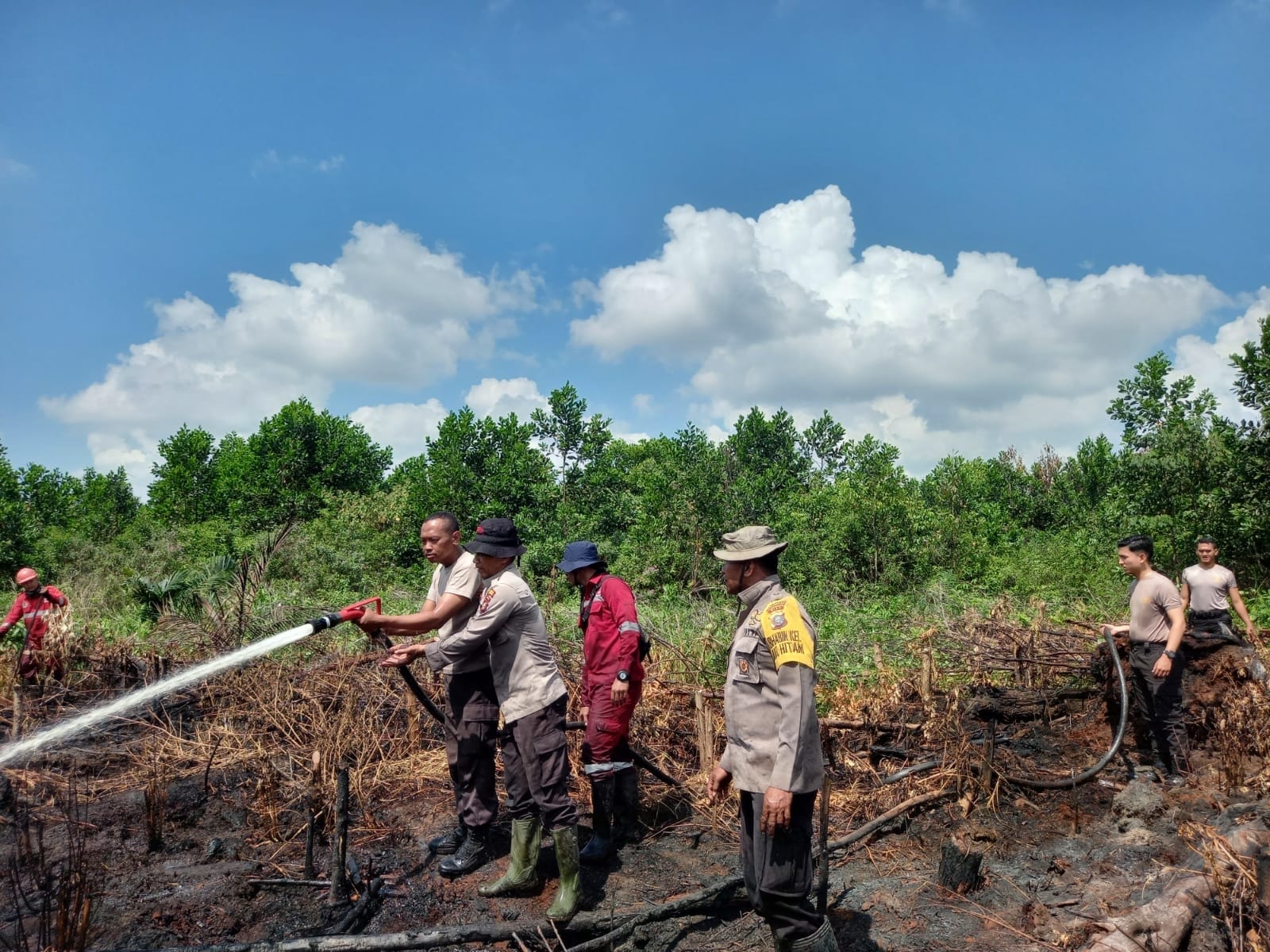 5 Hari Upaya Pemadaman, 2 Hektar Gambut di Pekanbaru Terbakar