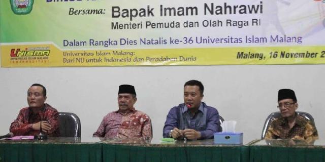 Menpora Kutuk Keras Organisasi Pemuda Terapkan Paham Radikal