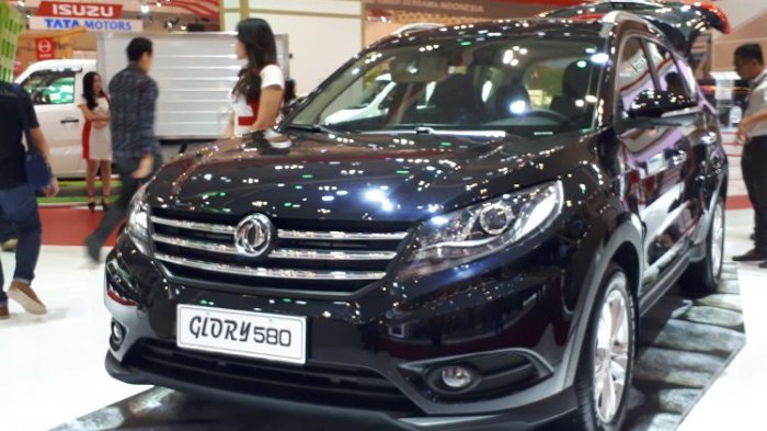 SUV China, Glory 580 Akan Dibanderol Miring