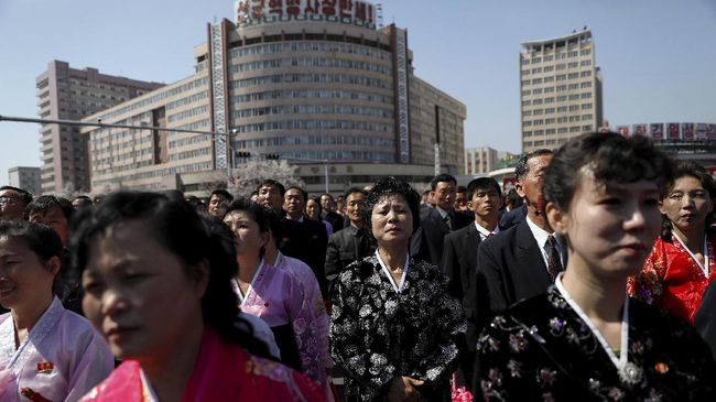 Ribuan Warga Korut Rayakan Keberhasilan Uji Coba Nuklir