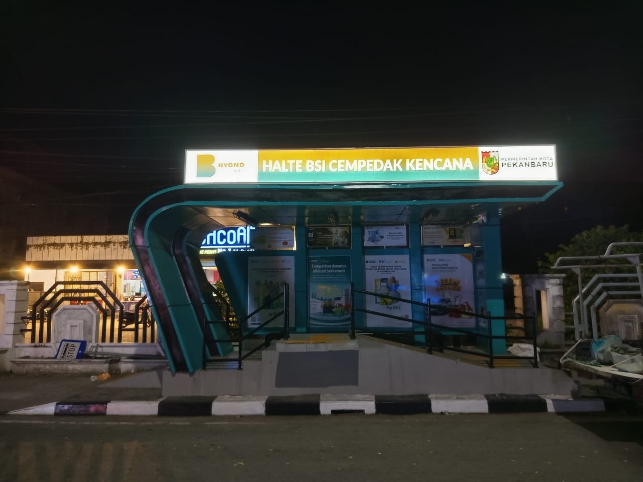 Gandeng Swasta, Sejumlah Halte Bus TMP Selesai Dilakukan Peremajaan Tanpa APBD