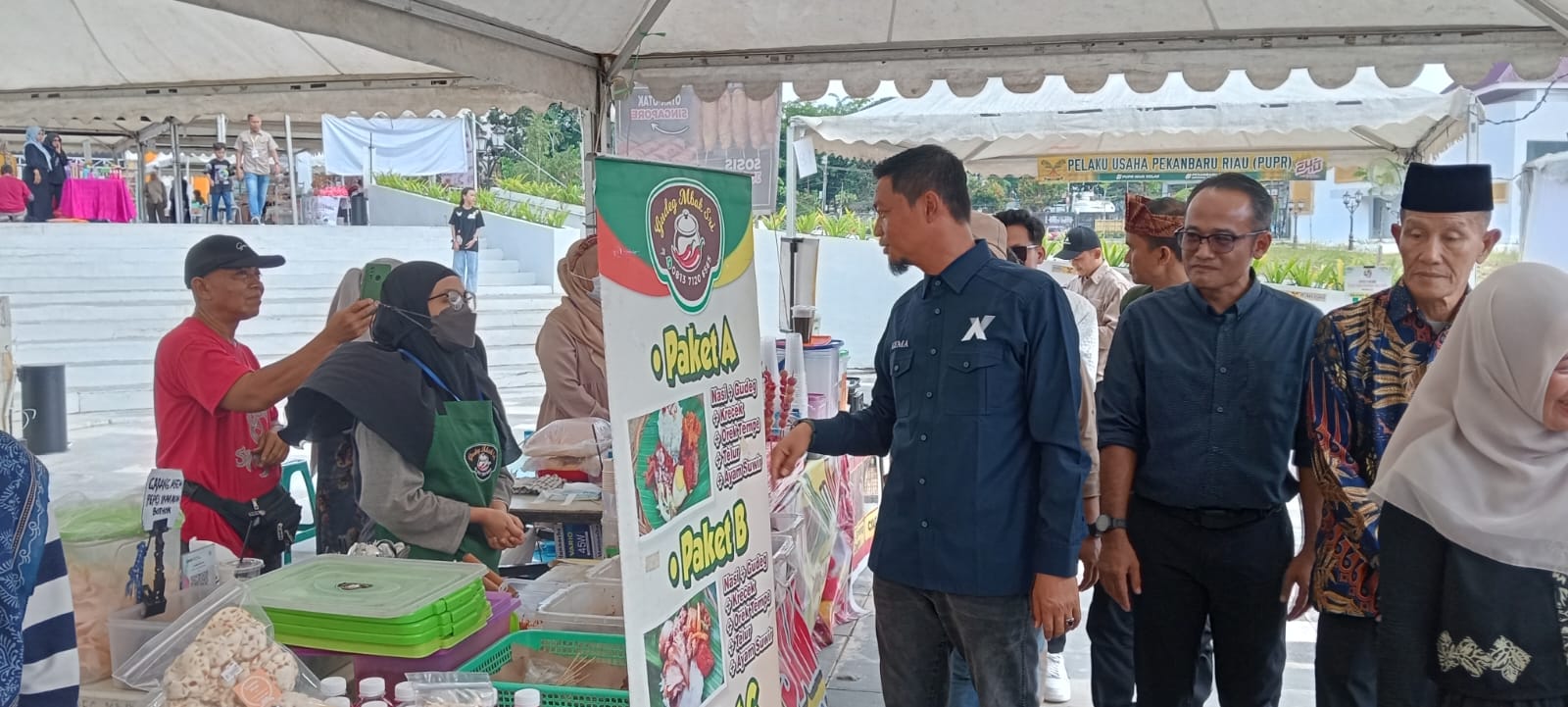 Agung Nugroho Dukung UMKM Riau Fest 2024, Dorong Pengembangan Usaha di Pekanbaru