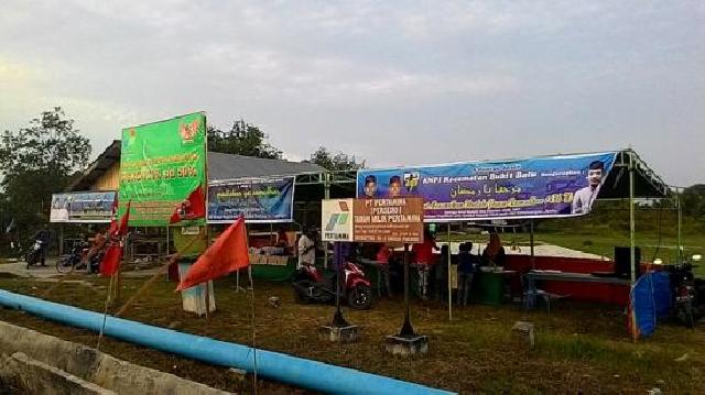PAC PP Bukit Batu dan Pertamina RU II Pakning Gelar Bazar Ramadhan